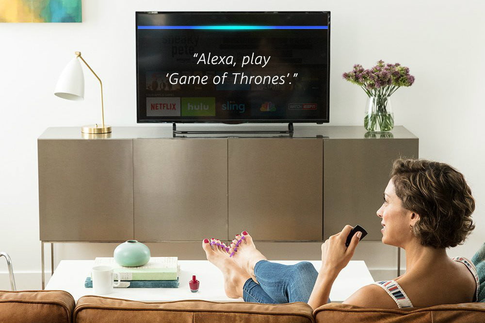 Amazon tech deals Fire TV avec 4K Ultra HD et télécommande vocale Alexa